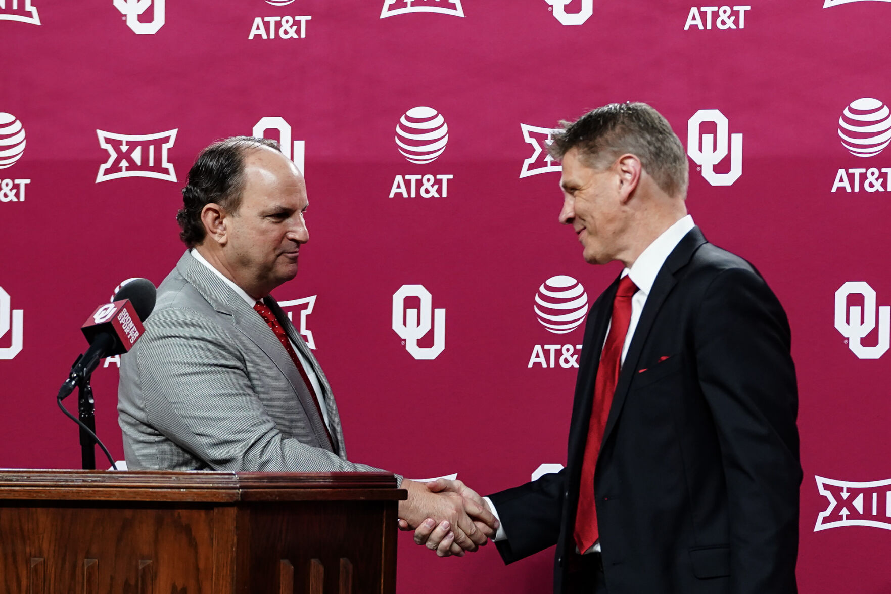 Joe Castiglione and Porter Moser
